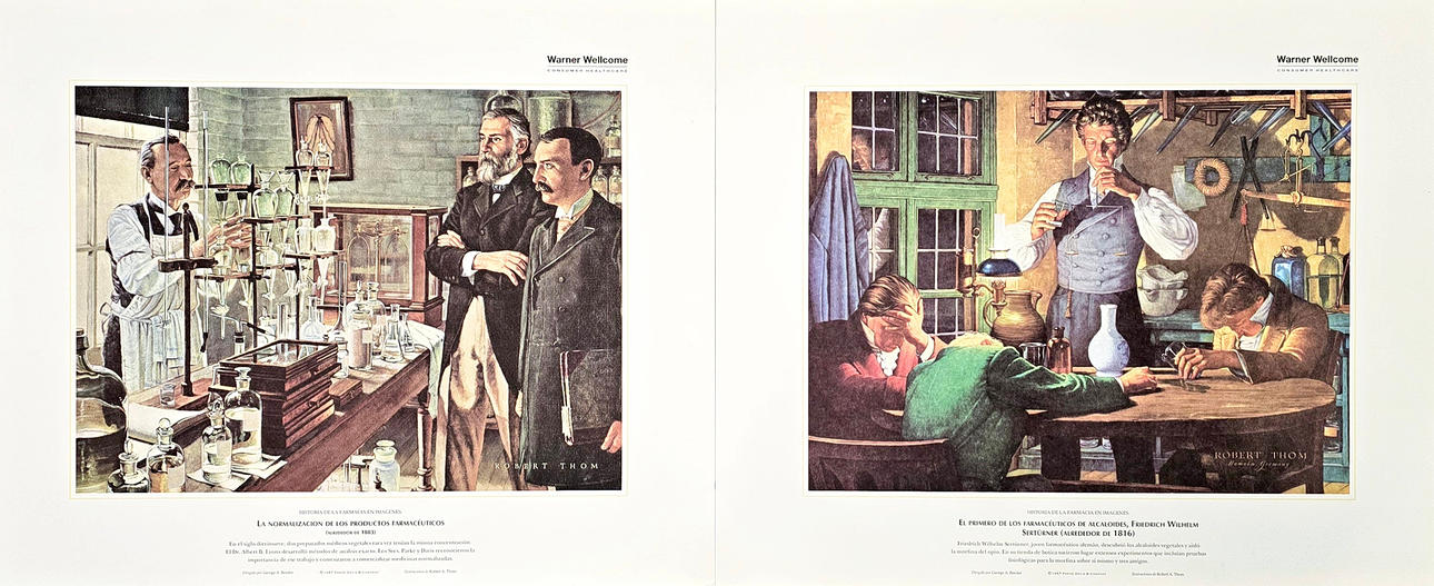 PAR BILDER AV APOTEKARE.