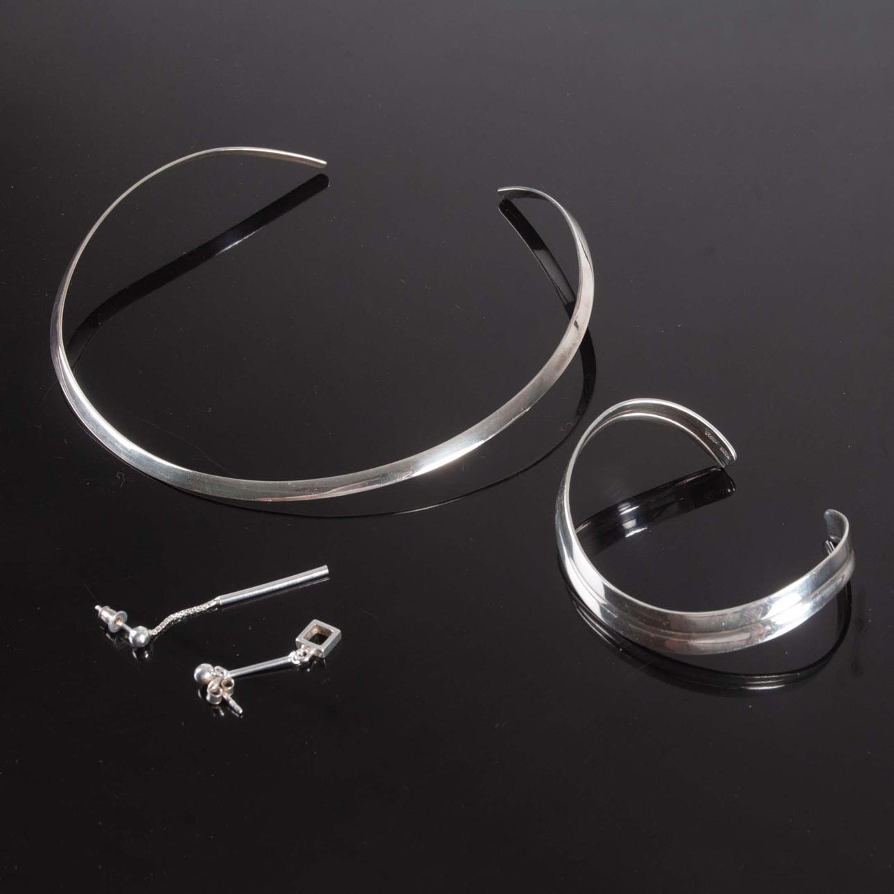 JEWELLERY SET, Silver.