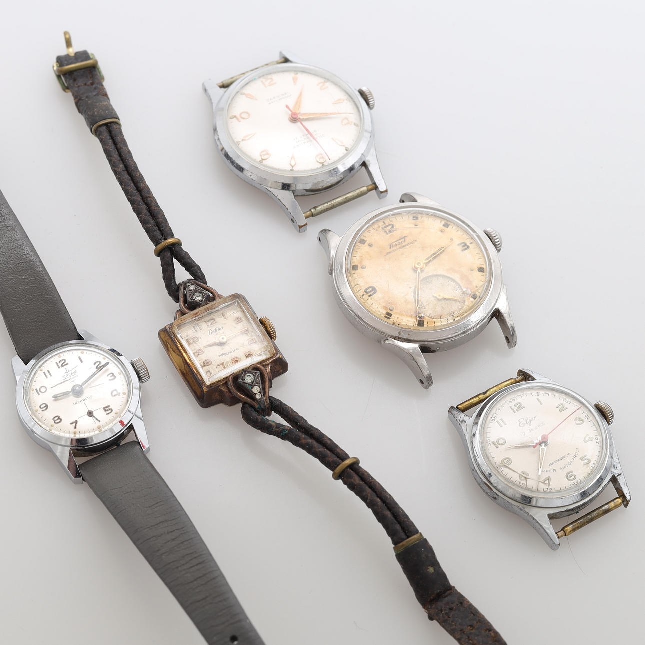 WRISTWATCH, 5 pcs, mechanical.
