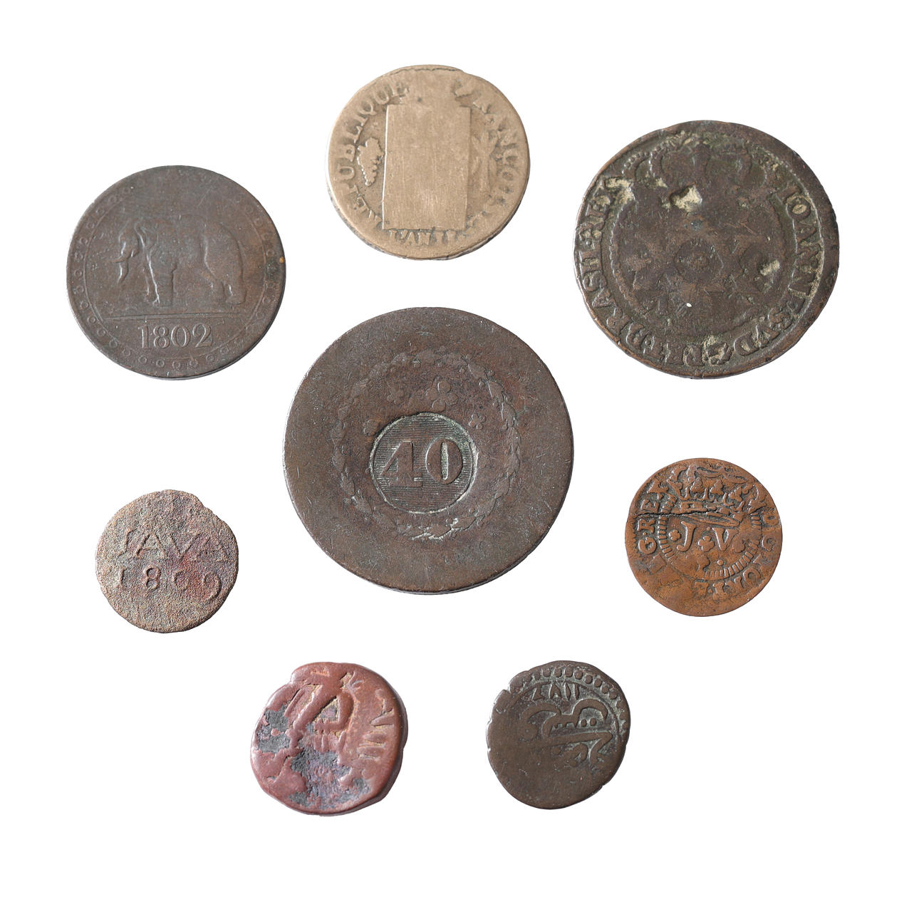 WORLD COINS.