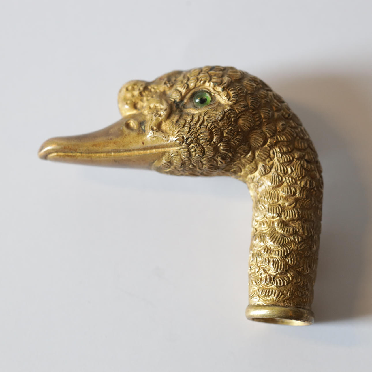 KÄPPKRYCKA, mässing, 1900-tal.