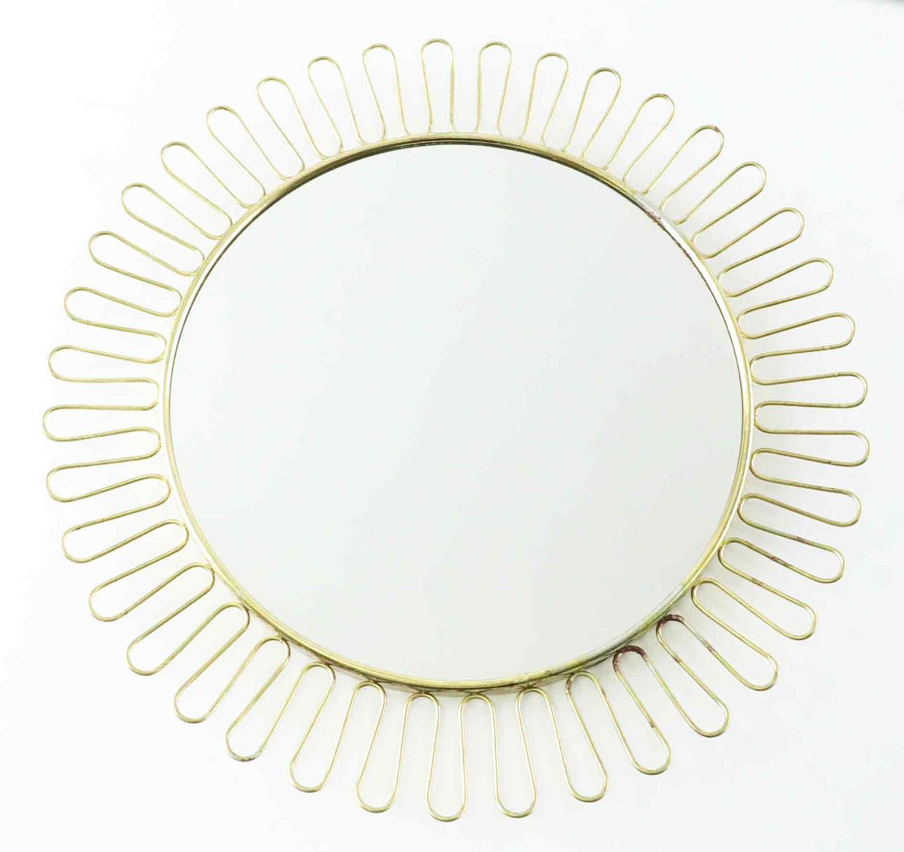 A Swedish Modern mirror, 20th century.