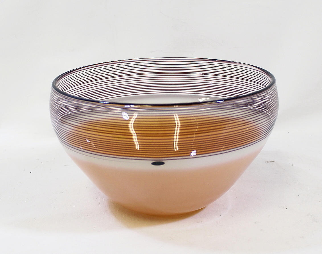 SKÅL,glas, signerad Wilke Adolfsson, Transjöhyttan.