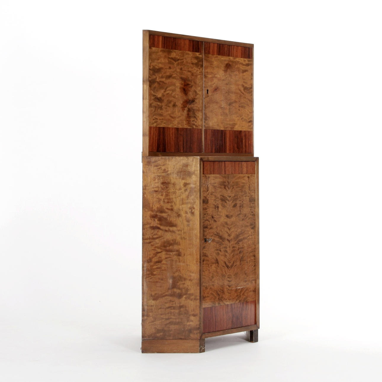 HÖRNSKÅP, 140 cm högt, Art Déco, Sverige 1930-tal.