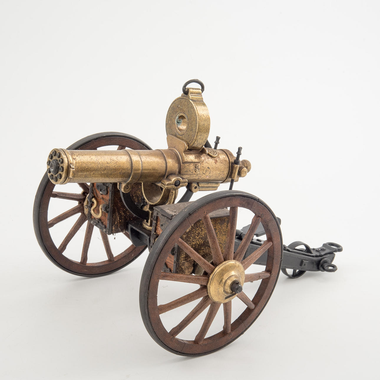 MODELL- KANON. Gatling, USA 1883.