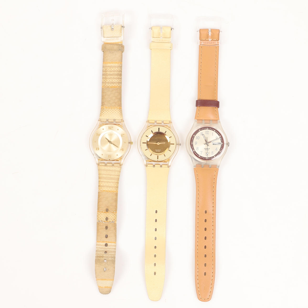 RELOJ DE PULSERA, 3 piezas, Swatch.