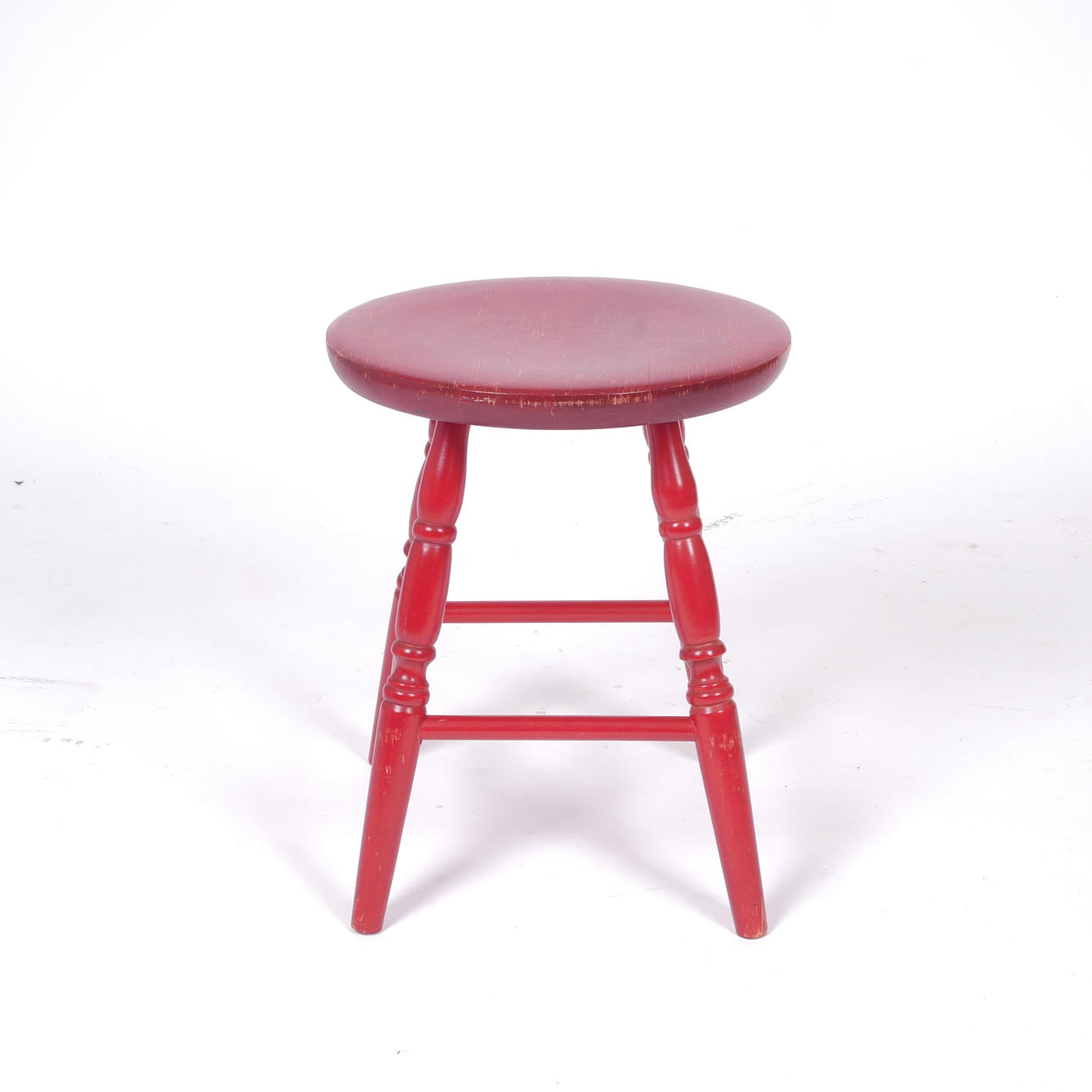 PALL, rödbetsat trä, Nesto, 1970-tal.