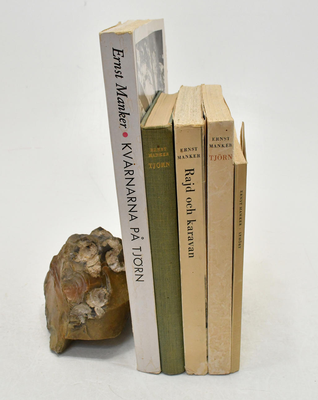 Books by Ernst Manker. 5 volumes.