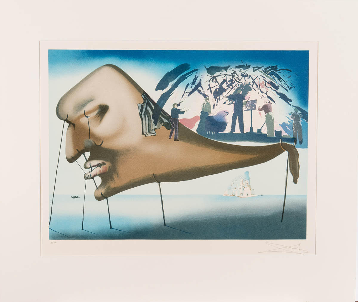 SALVADOR DALI. Sova med konsert.