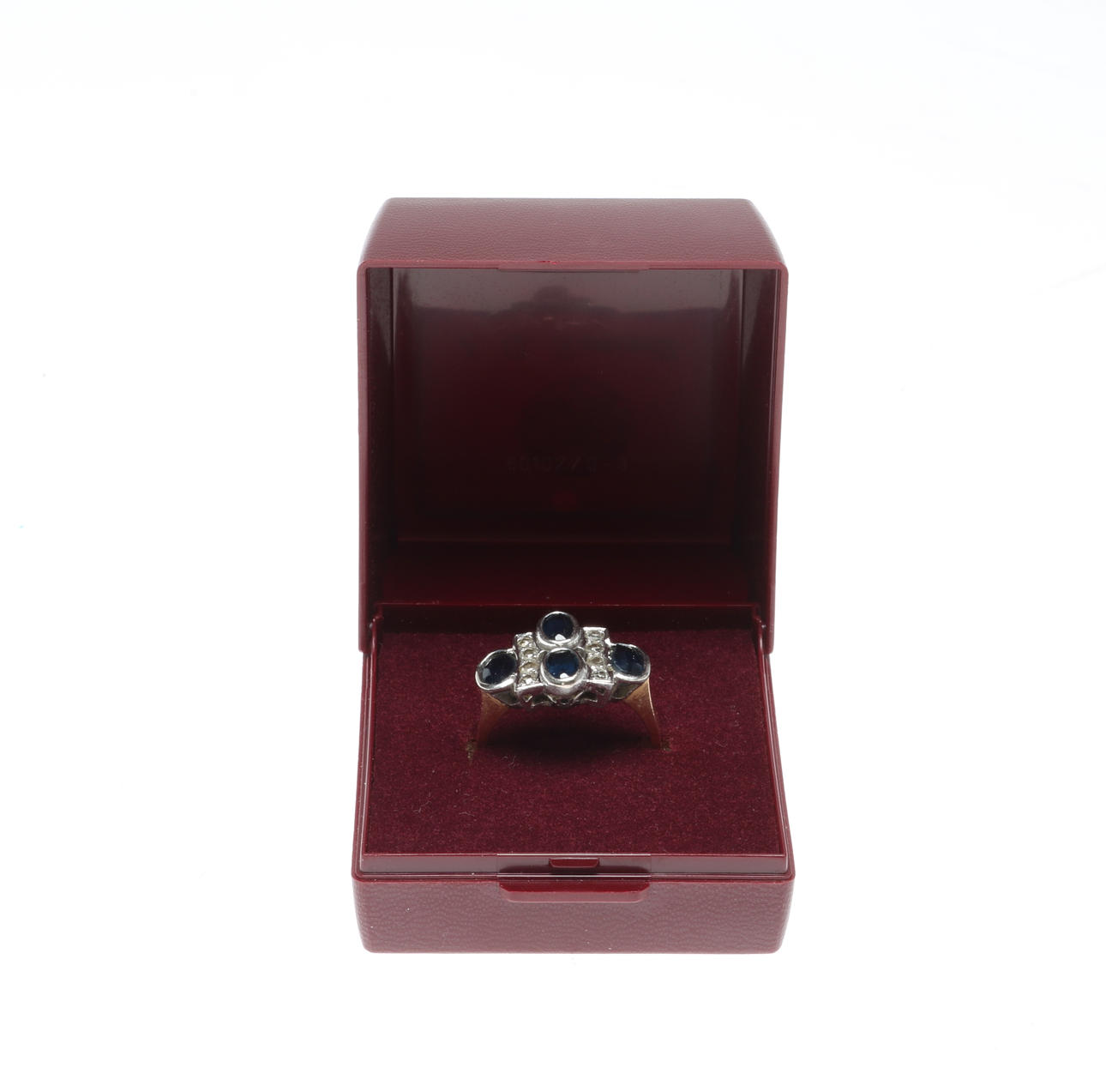 RING, vitguld/guld 18 K, vikt 4,97 gram.