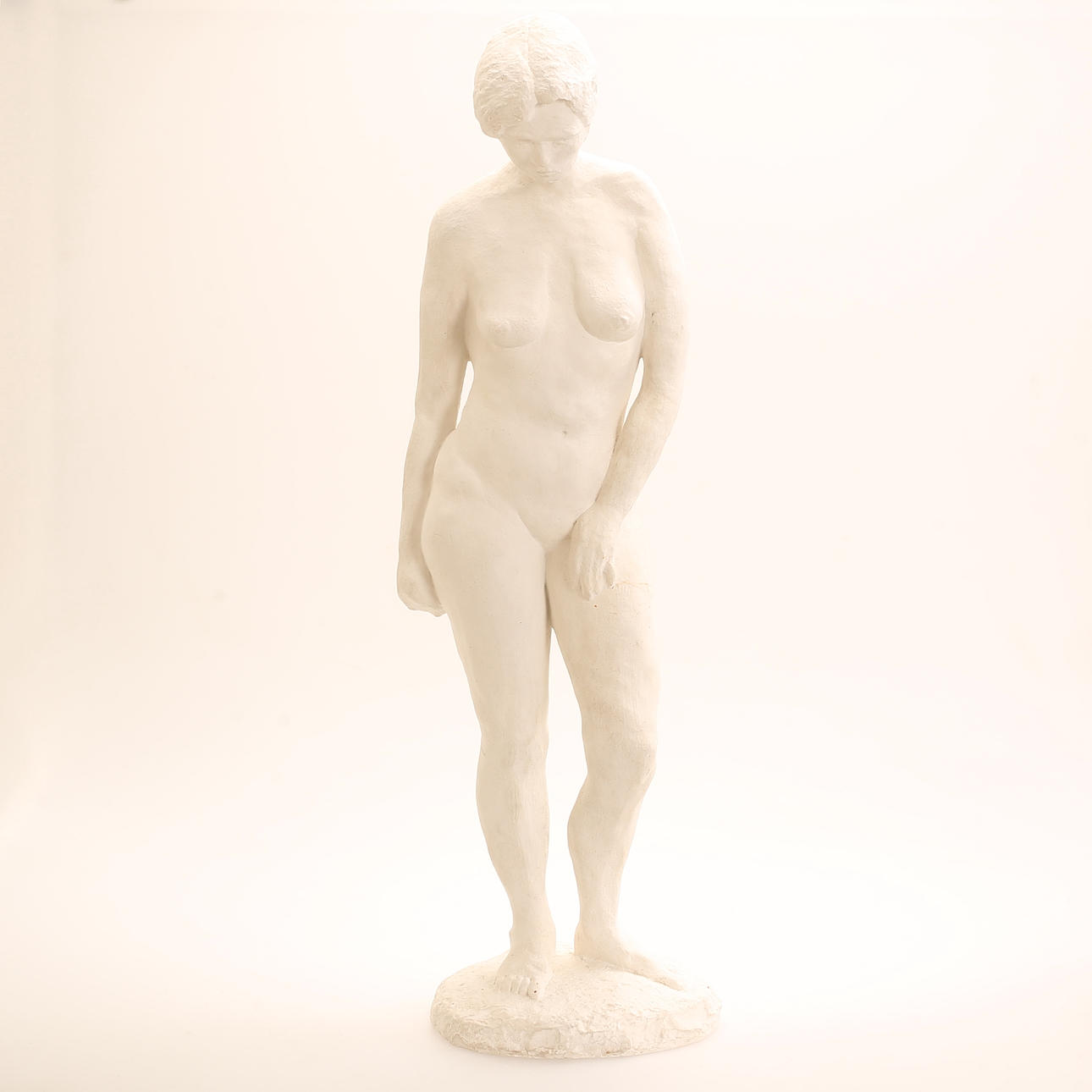 VEISTOS, kipsi, signeerattu S Claesson.