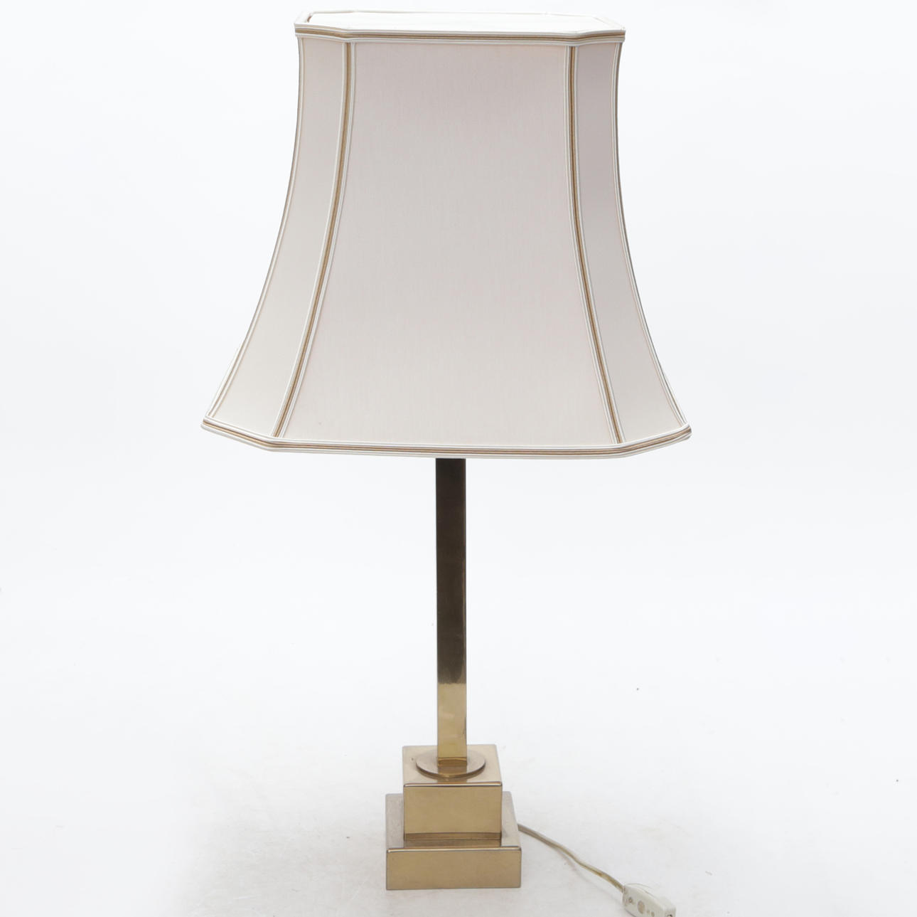 TABLE LAMP, metal, Rock beam.
