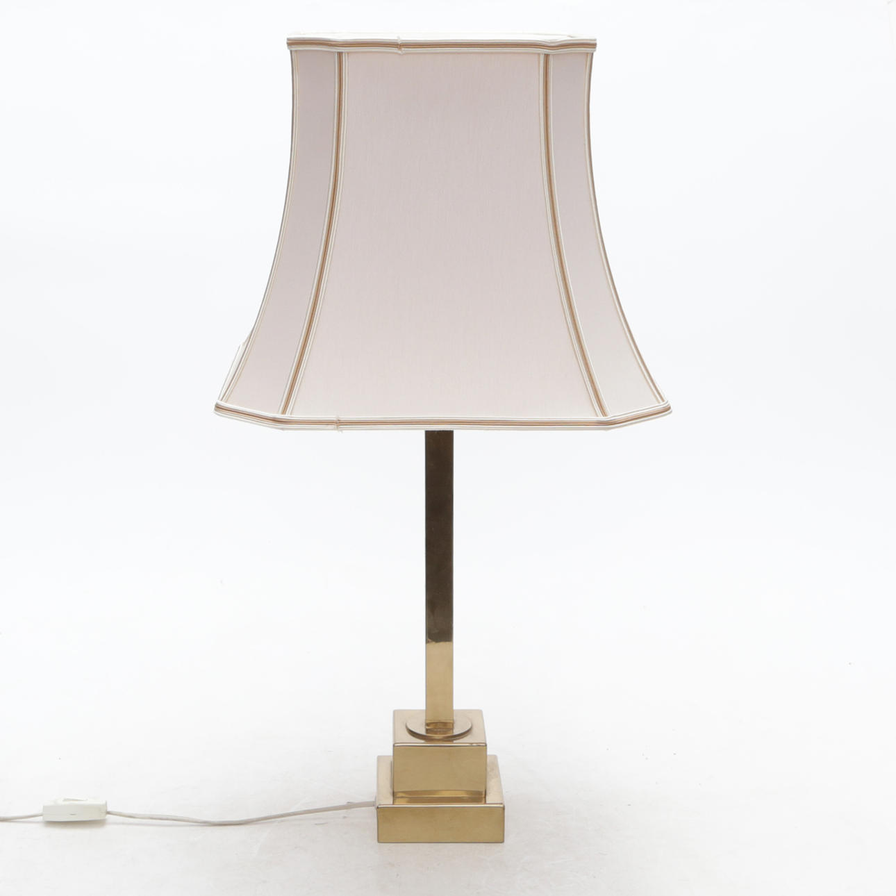 TABLE LAMP, metal, Rock beam.