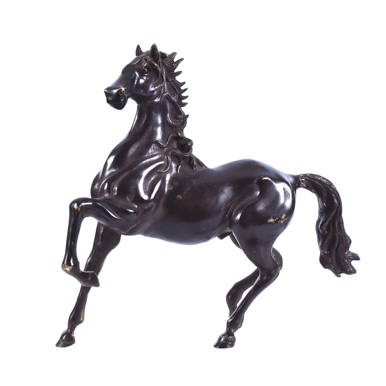 SKULPTUR, häst, brons, 1900-talets andra hälft.