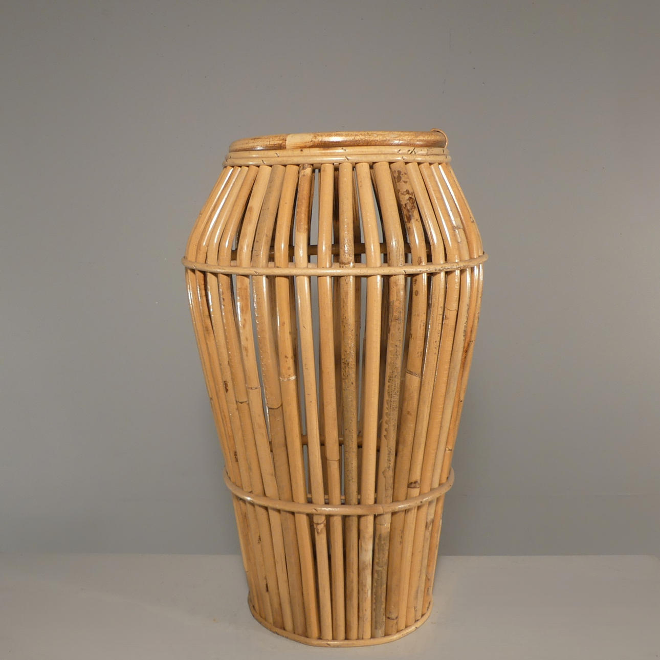UMBRELLA STAND, rattan/bamboo.