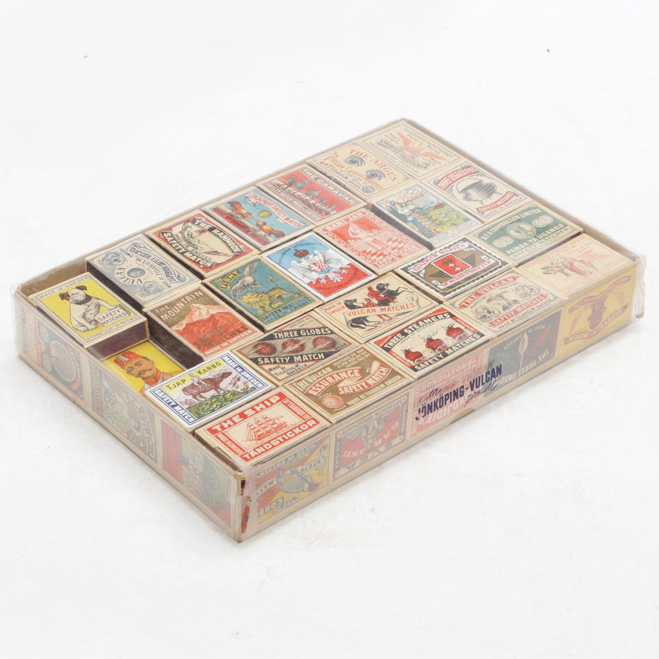 MATCHBOXES, with contents.