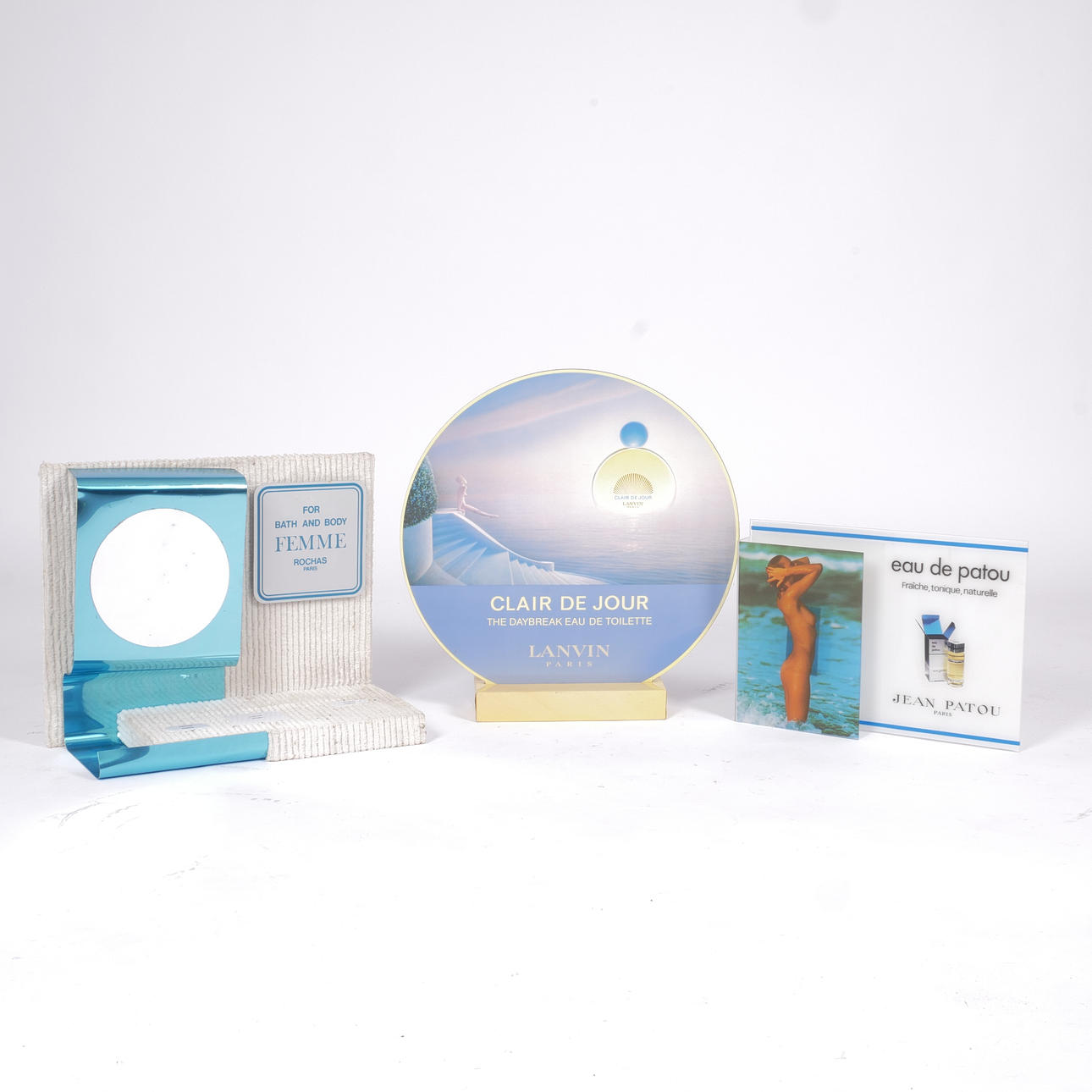 SKYLTMATRIAL, cosmetics/perfume, 1980s.