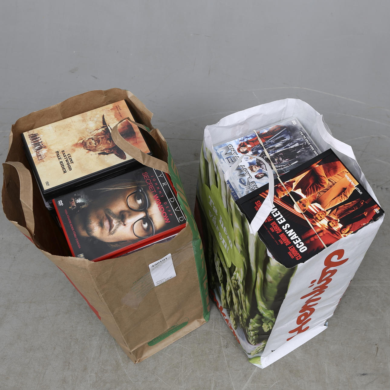 FILMER, DVD, ca 100 st.