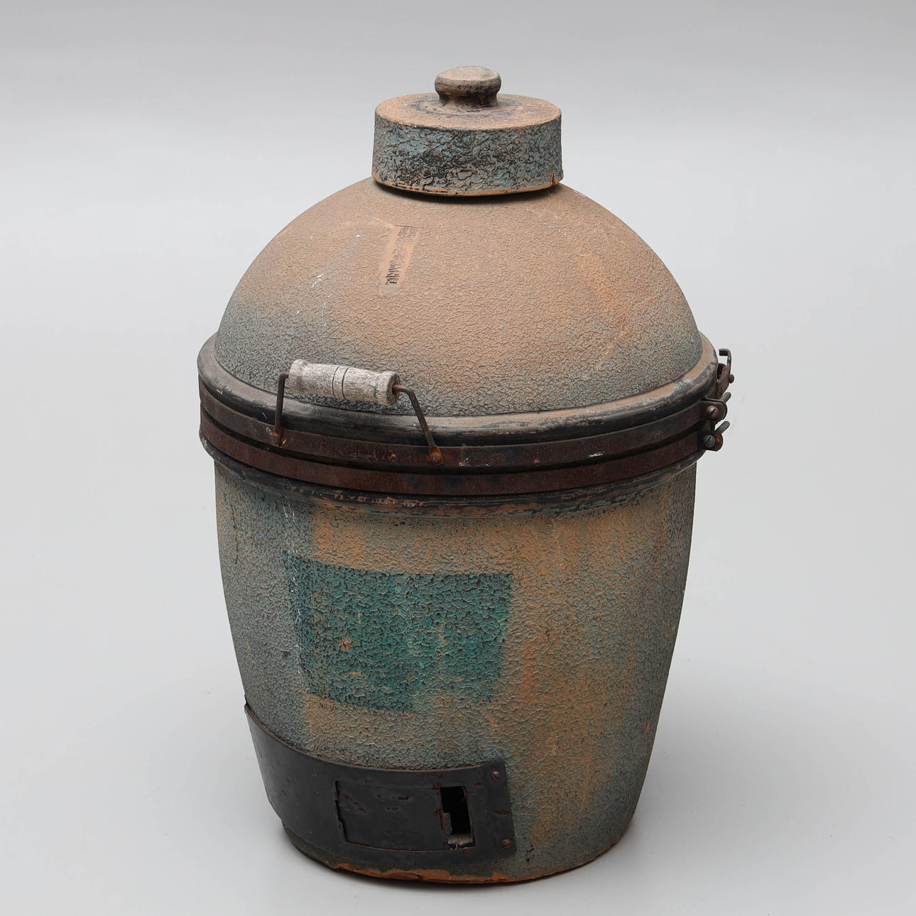 A ceramic KAMADO GRILL, Japan, 1960s.