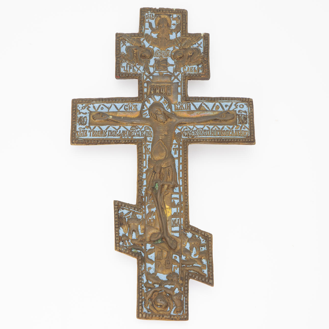 Orthodox cross, Russian, 19. Jh.
