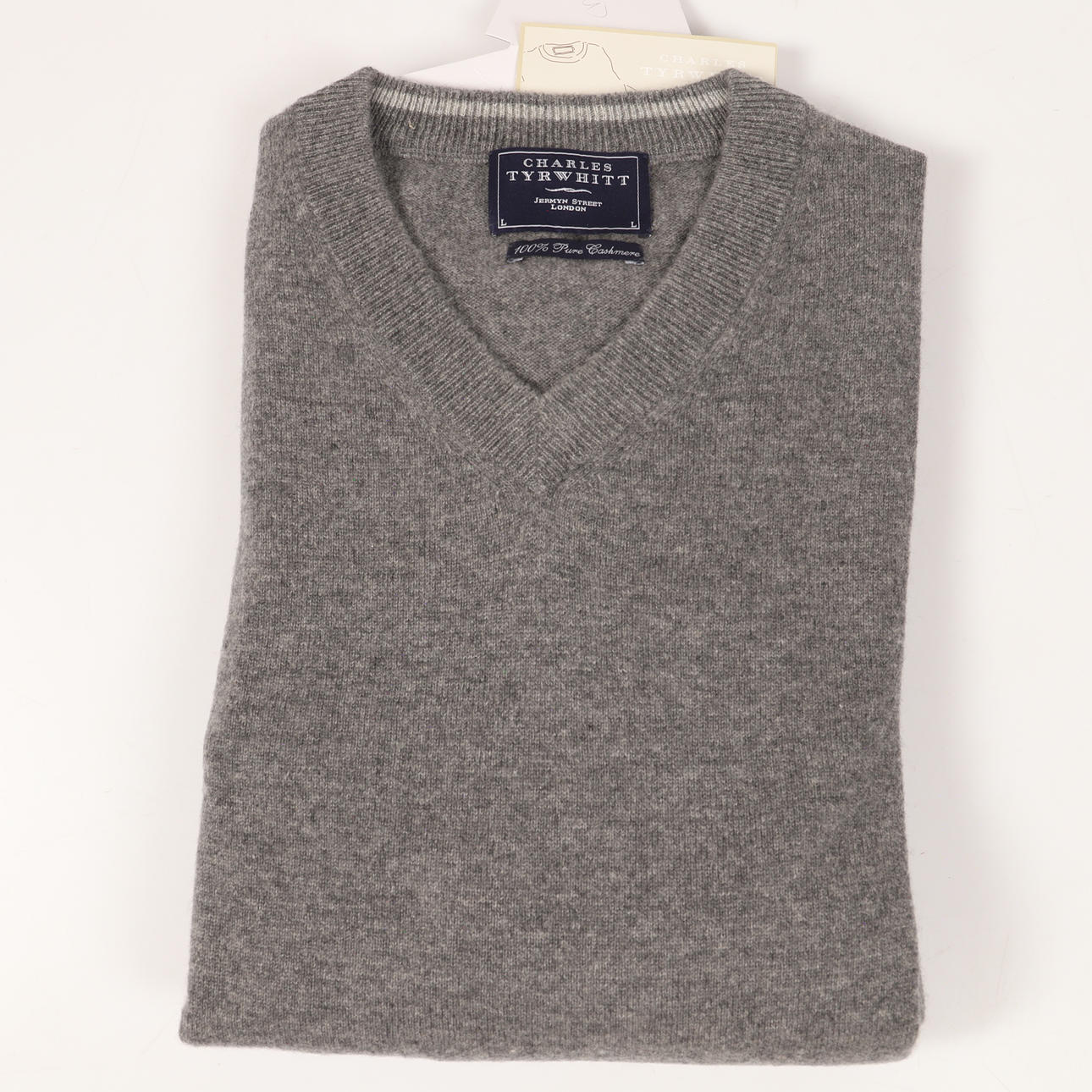 Herren-Kaschmirpullover, Charles Tyrwhitt, England.
