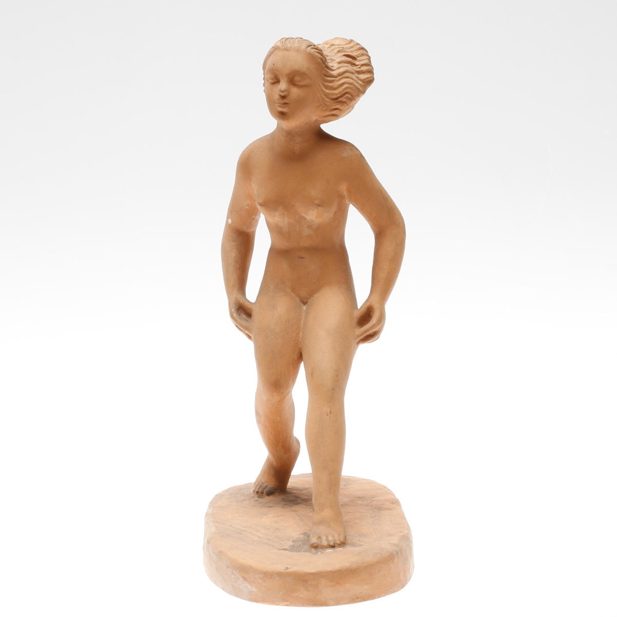 CARIN NILSON(1884-1973). Skulptur, gips, signerad.