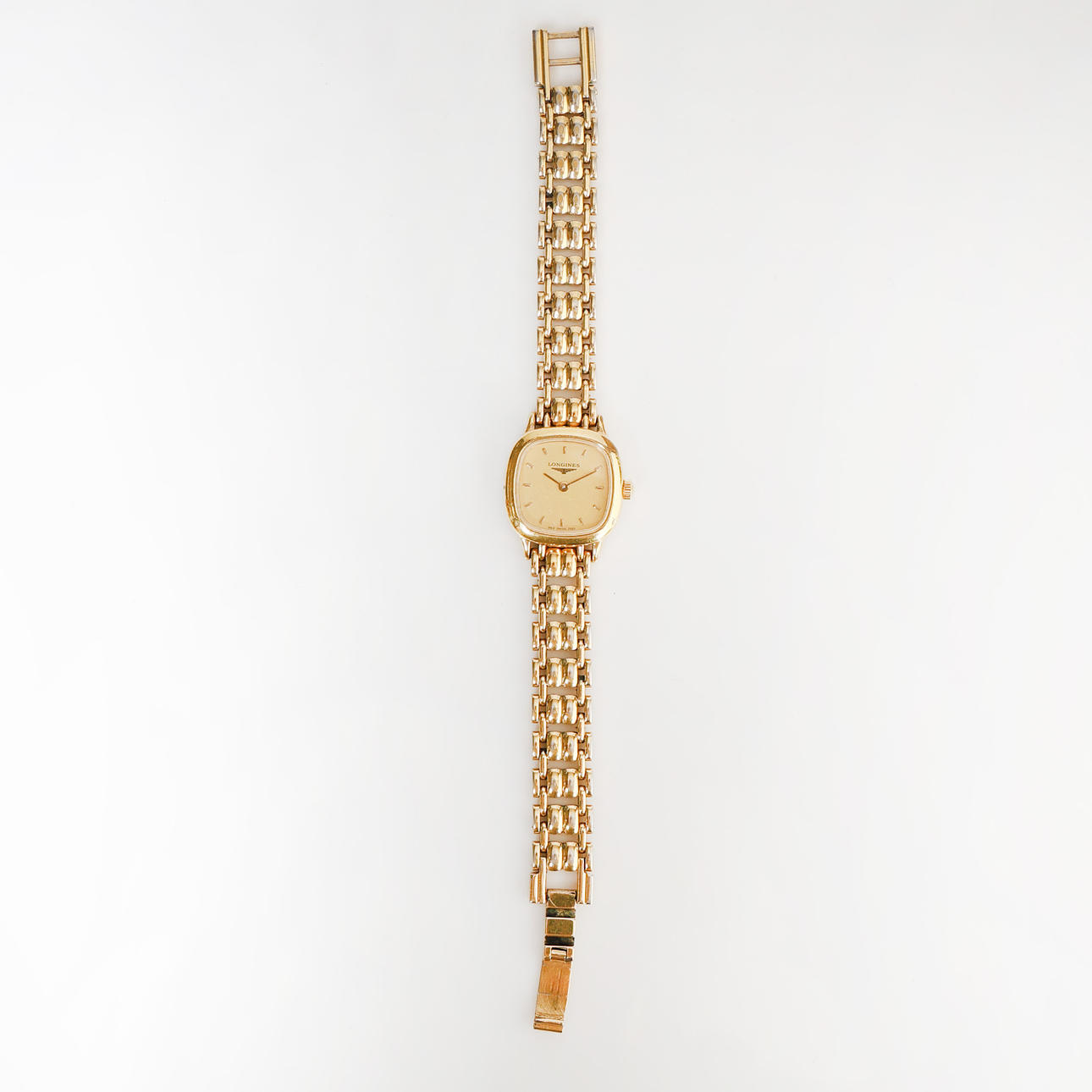 RELOJ DE PULSERA DORADO PARA MUJER A LONGINES.