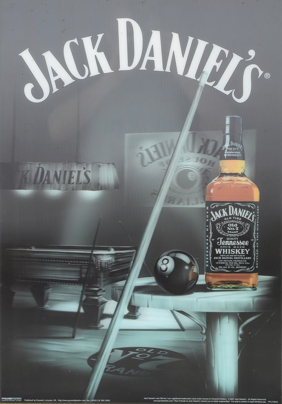 Advertising Poster, Jack Daniel's, Pyramid Posters.