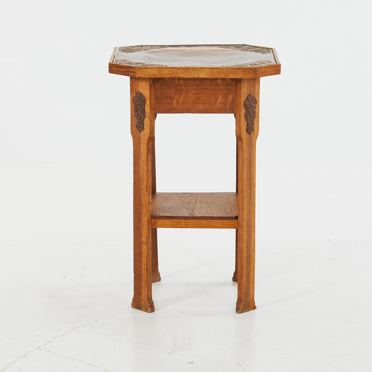 HARALD LINDER. An Art Nouveau table, Uddevalla circa 1900.