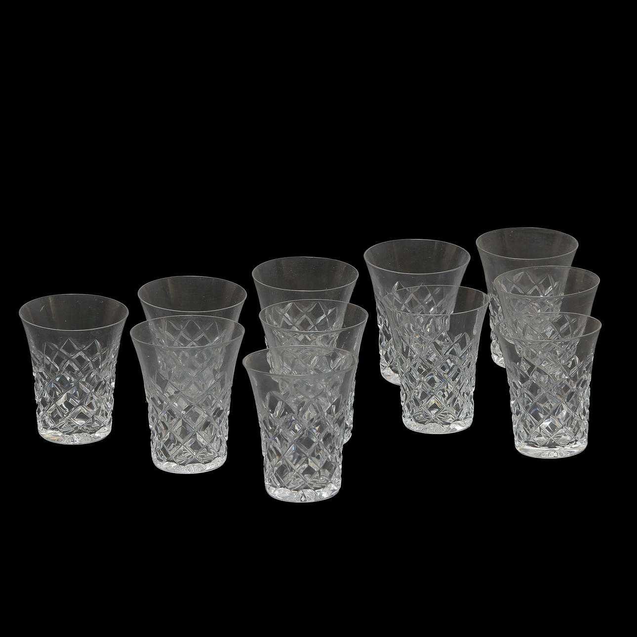 11 SELTER GLASSES, COSTA BODA.