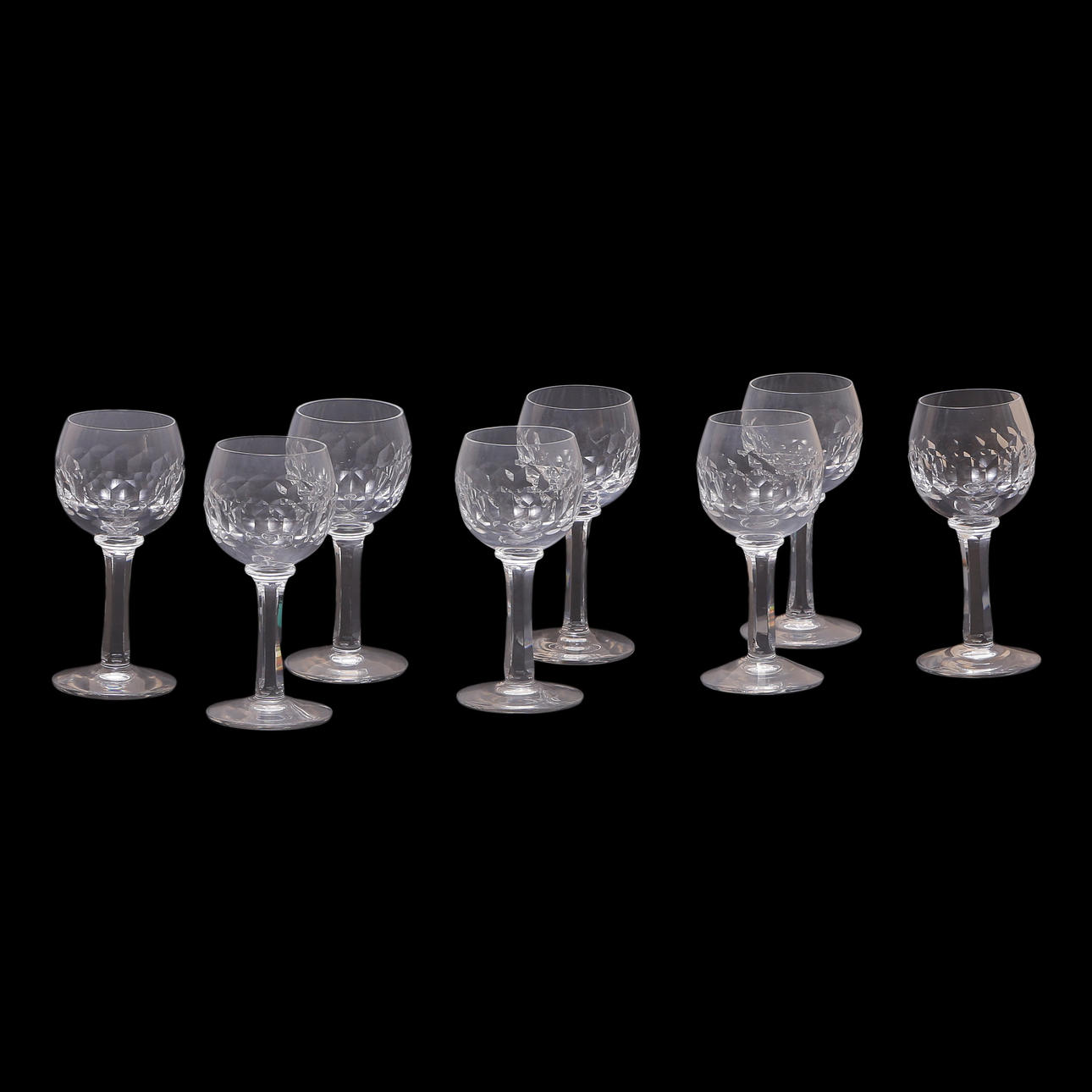 GÖRAN WÄRFF. 8 STARKE WEINGLÄSER „PRINCE“, COSTA BODA.