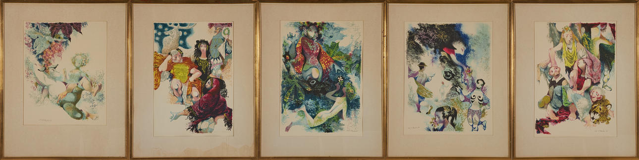 JIŘÍ TRNKA. 5 st, "En Midsommarnattsdröm".