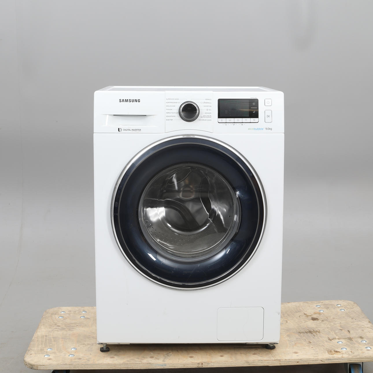 VASKEMASKINE, Samsung eco bubble, 9,0 kg.