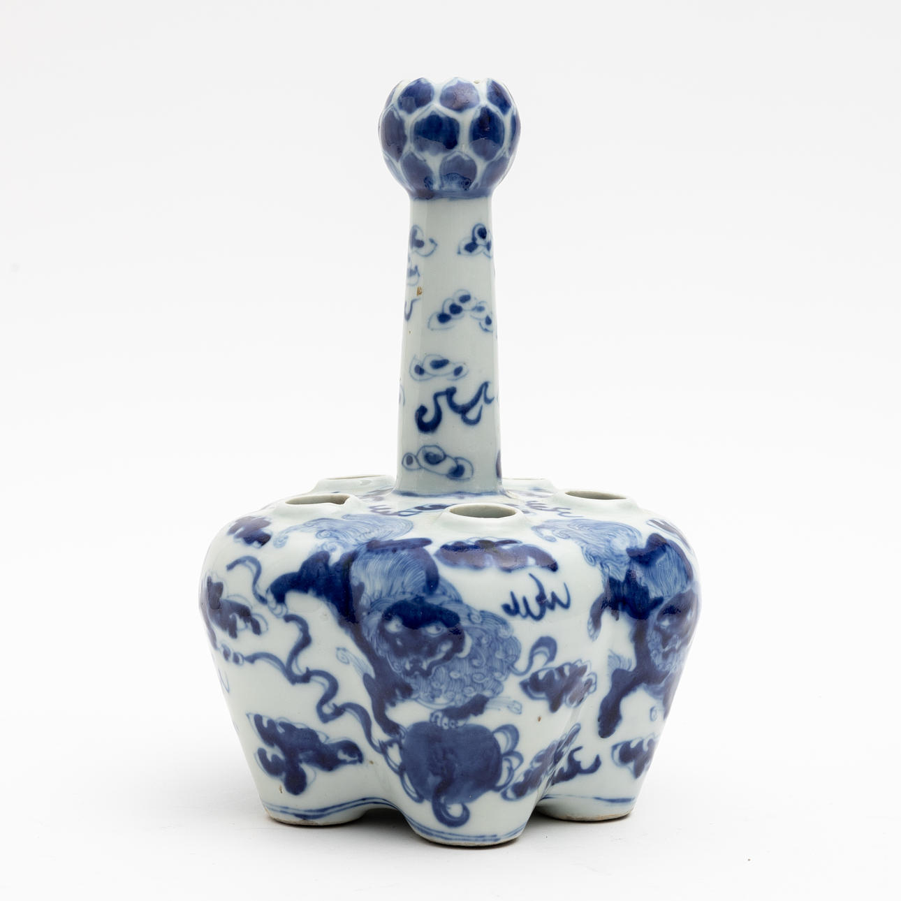 TULPANVAS, Kina, bär märkning, 1900-tal.