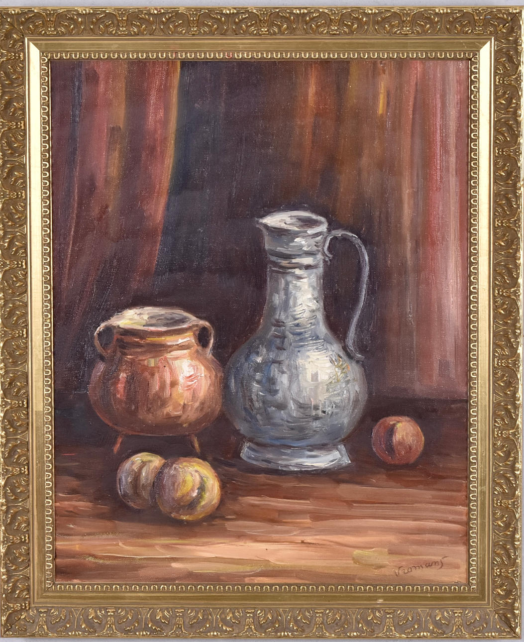 OIDENTIFIERAD KONSTNÄR. Oil on canvas.