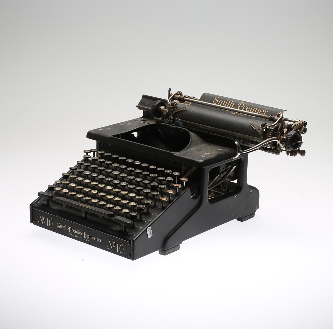 SKRIVMASKIN, Smith Premier Typewriter, USA, omkring år 1900.
