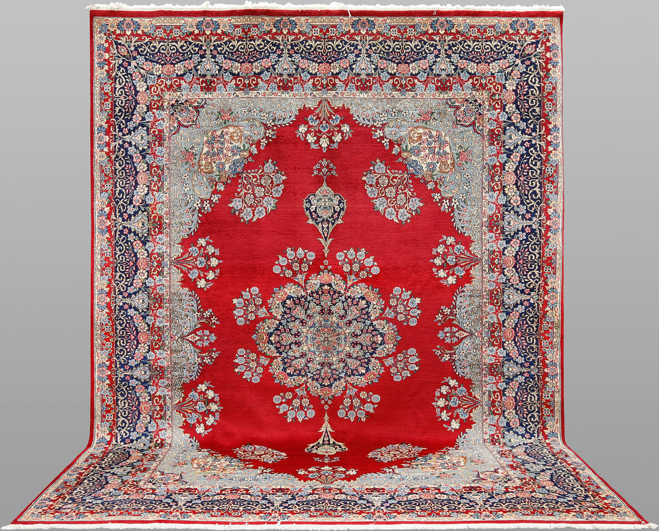 ORIENTTEPPICH. Kirman Lavar, 410 x 300 cm.