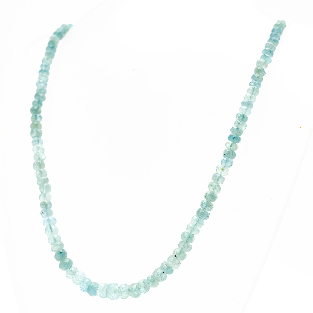 aquamarine necklace.