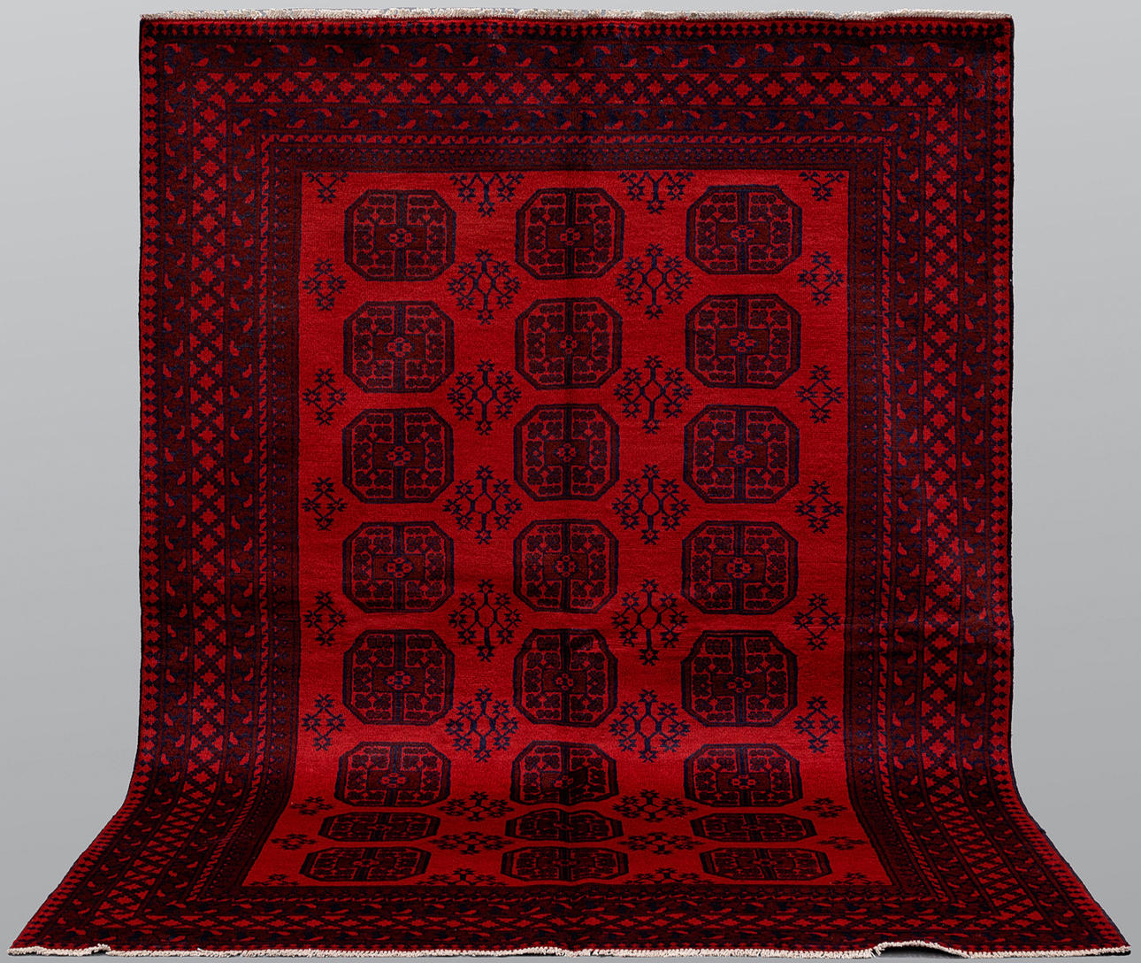 ORIENT CARPET. Afghan, fine, 248 x 171 cm.