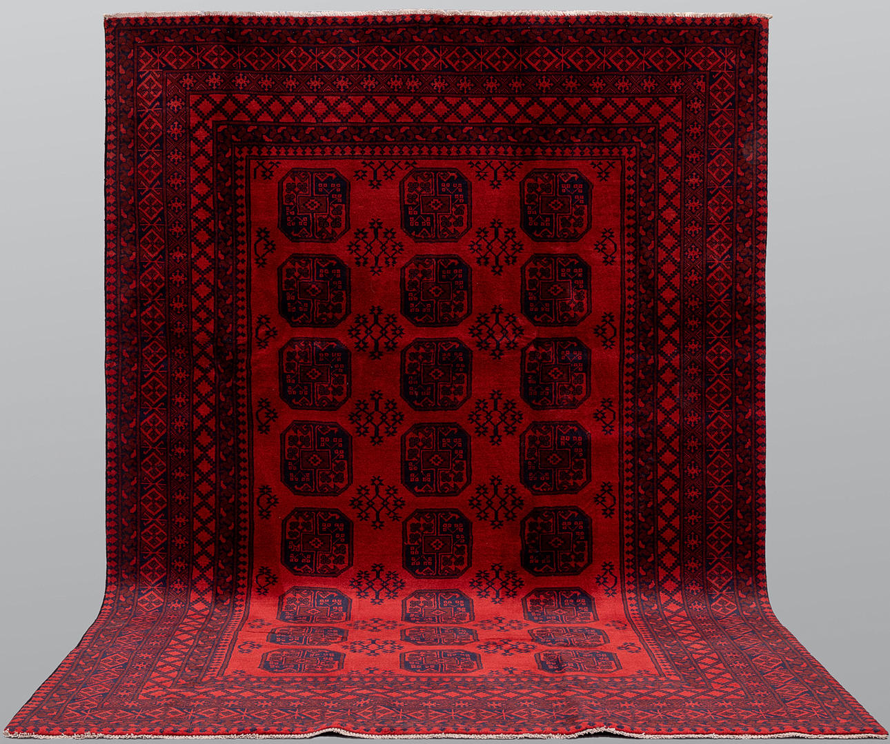 ORIENT CARPET. Afghan, fine, 300 x 192 cm.