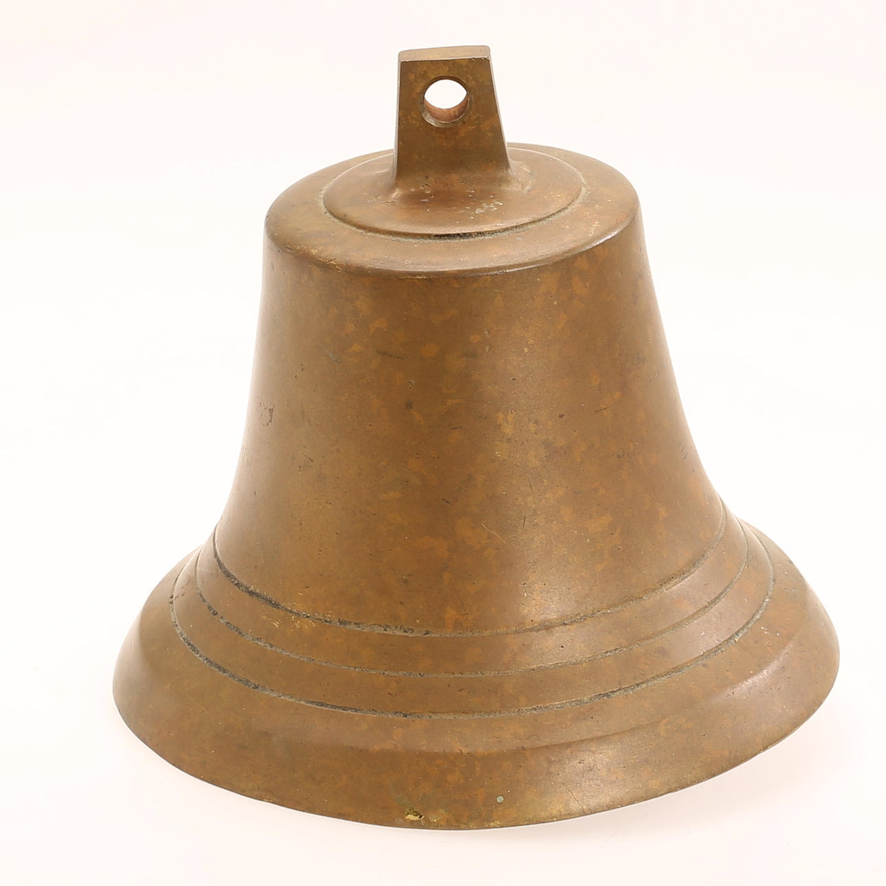 A brass bell.