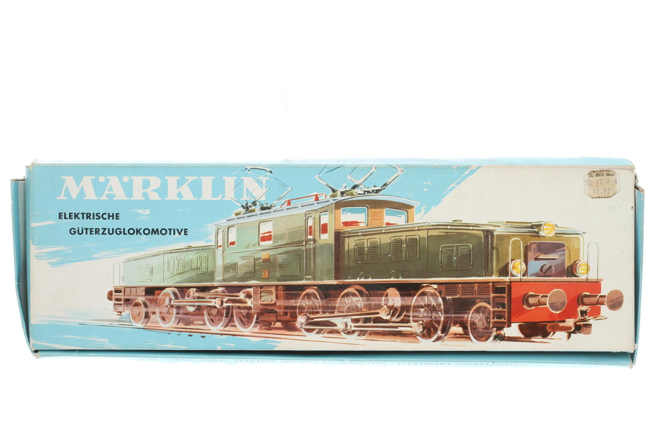 MÄRKLIN Krokodilen CCS 800 i Originalkartong för 3015. 1950-tal.