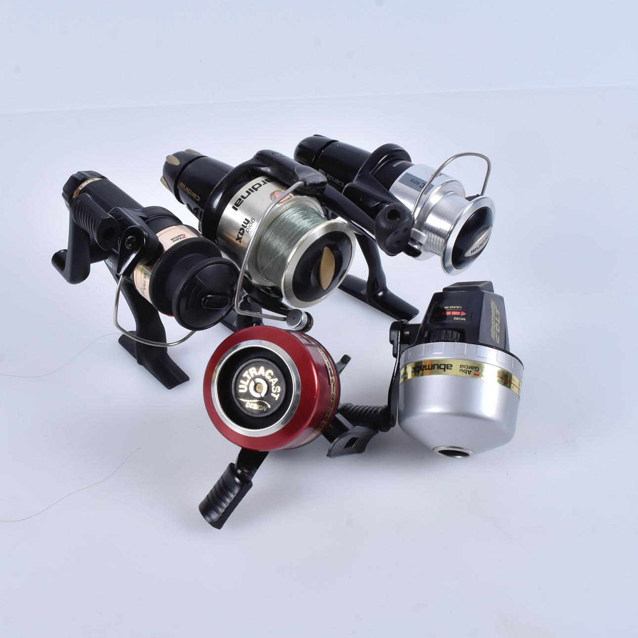 FISKEHJUL, 5 stk, Abu.