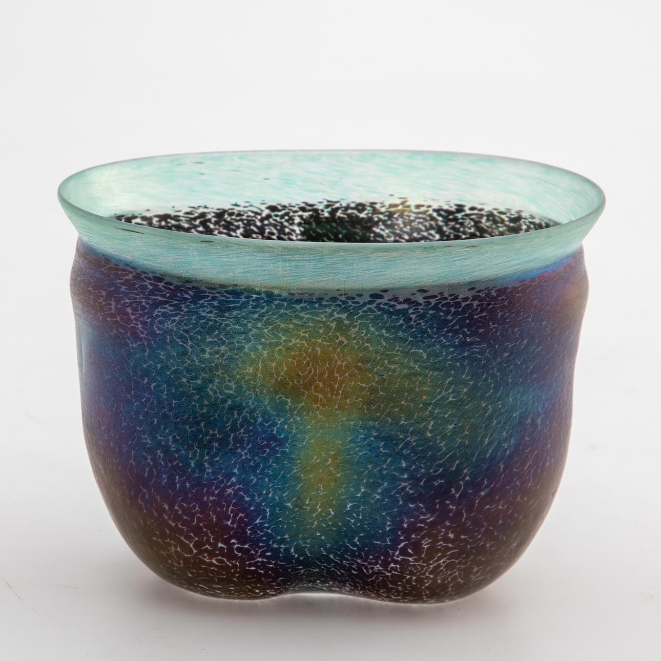 BERTIL VALLIEN. Kosta Boda, Glasvase 'Vulkan'.