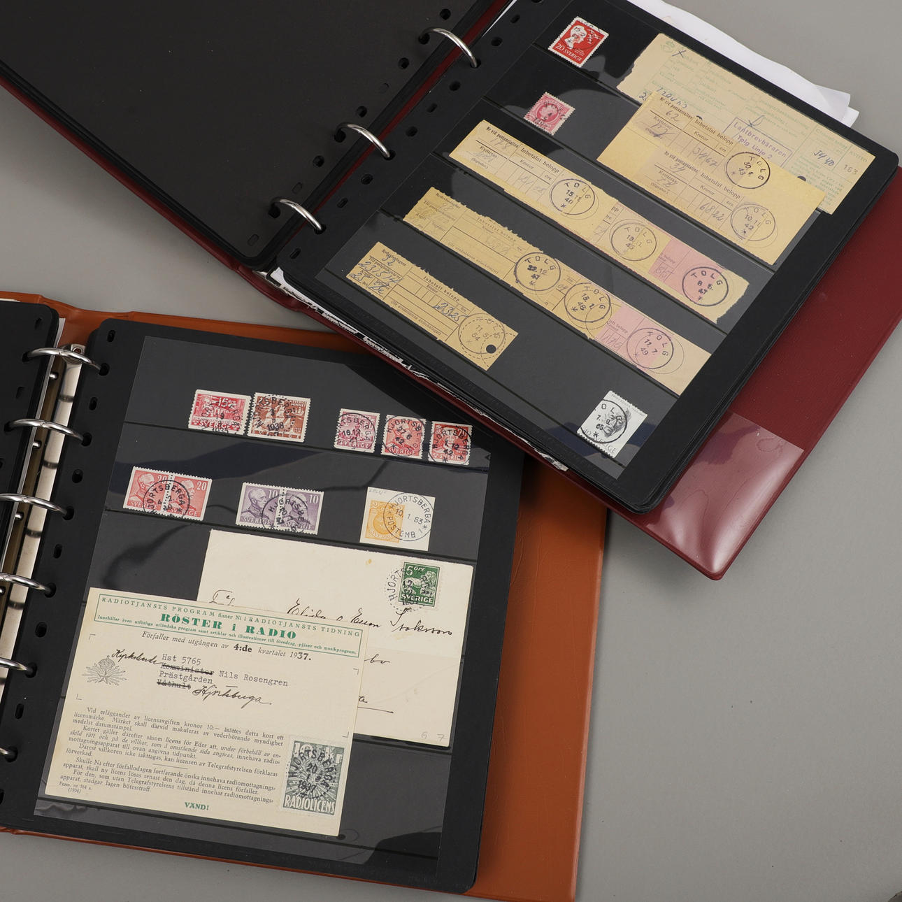 SMALAND POSTAL STAMPS, 20th century.