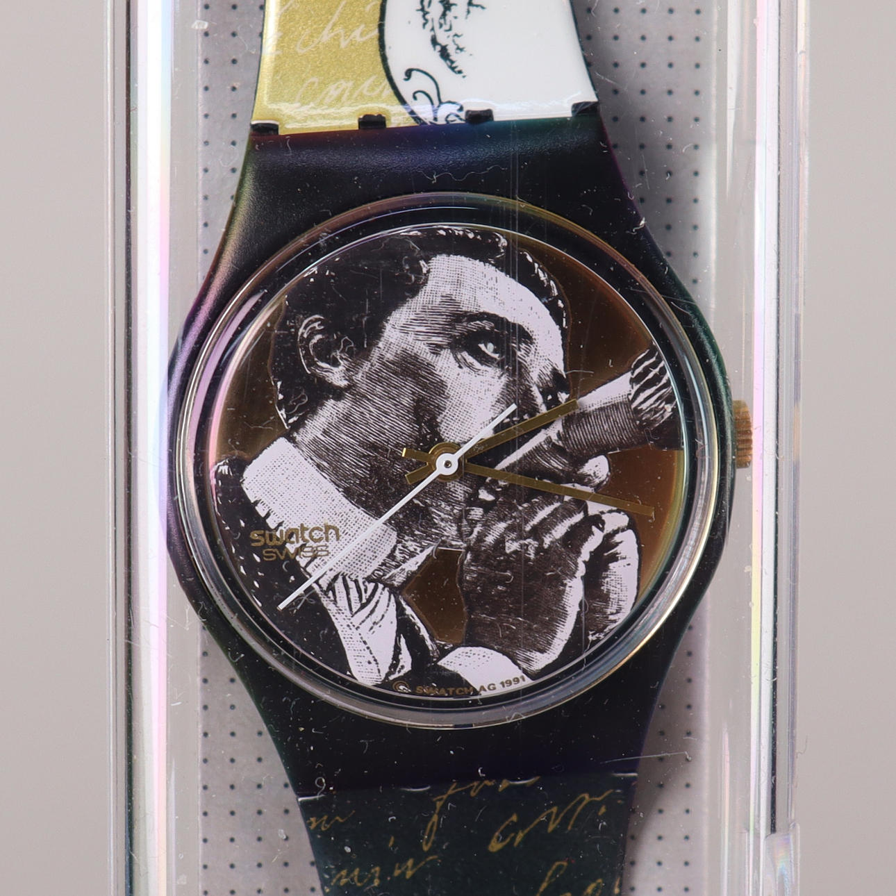 SWATCH, armbåndsur, GB148, „Baiser D'Antan“, quartz, 1992.