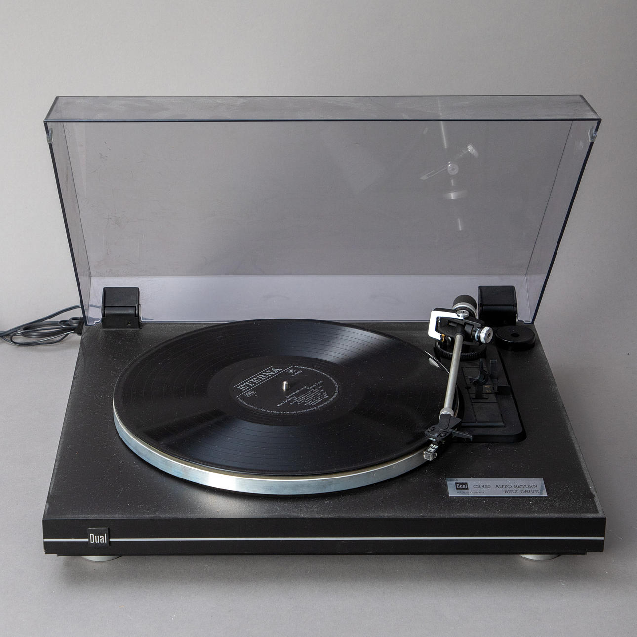 Dual “Dual CS 450" record player, 1980/90s.