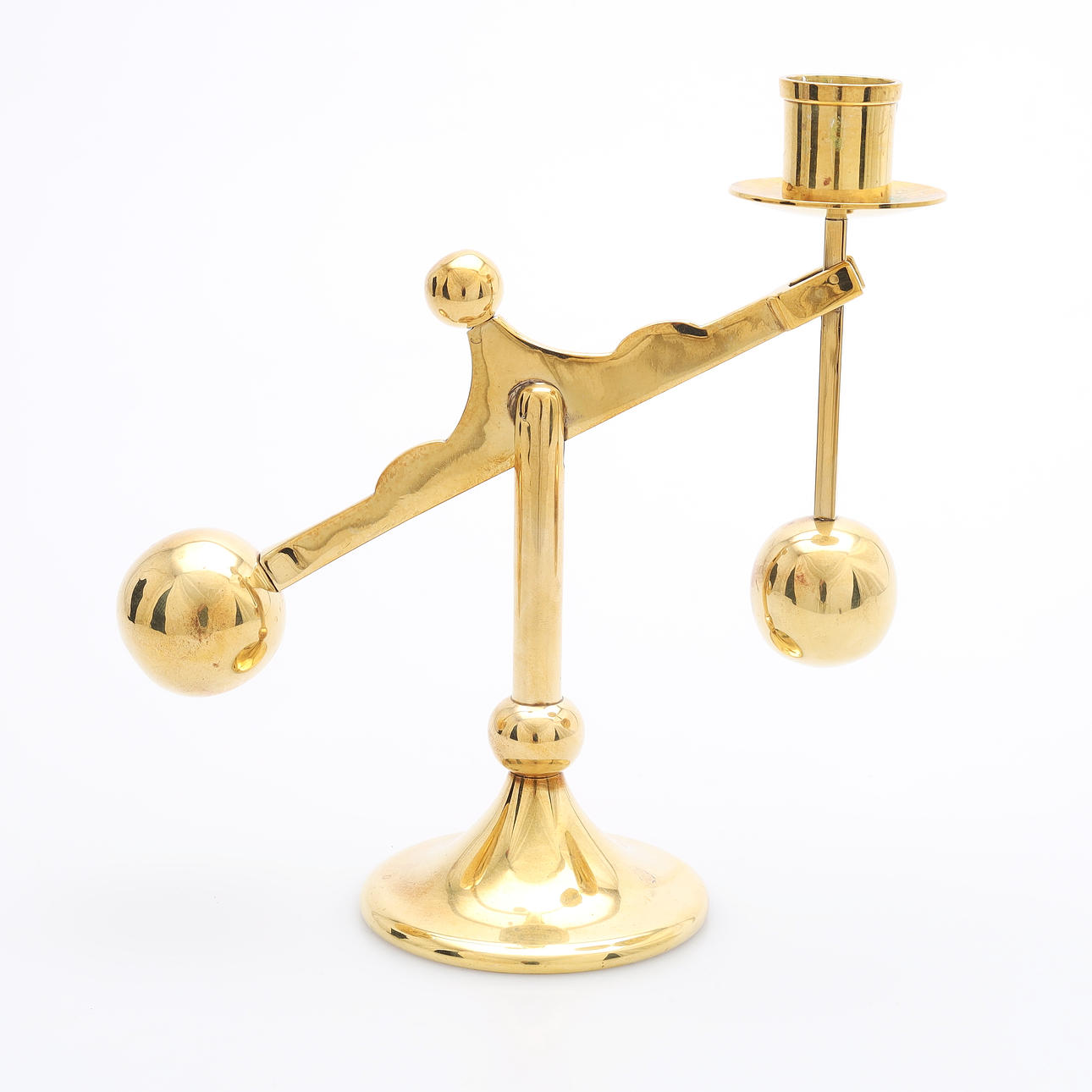 PENDELLJUSSTAKE, Mässing, Scandia present, 1900-tal.