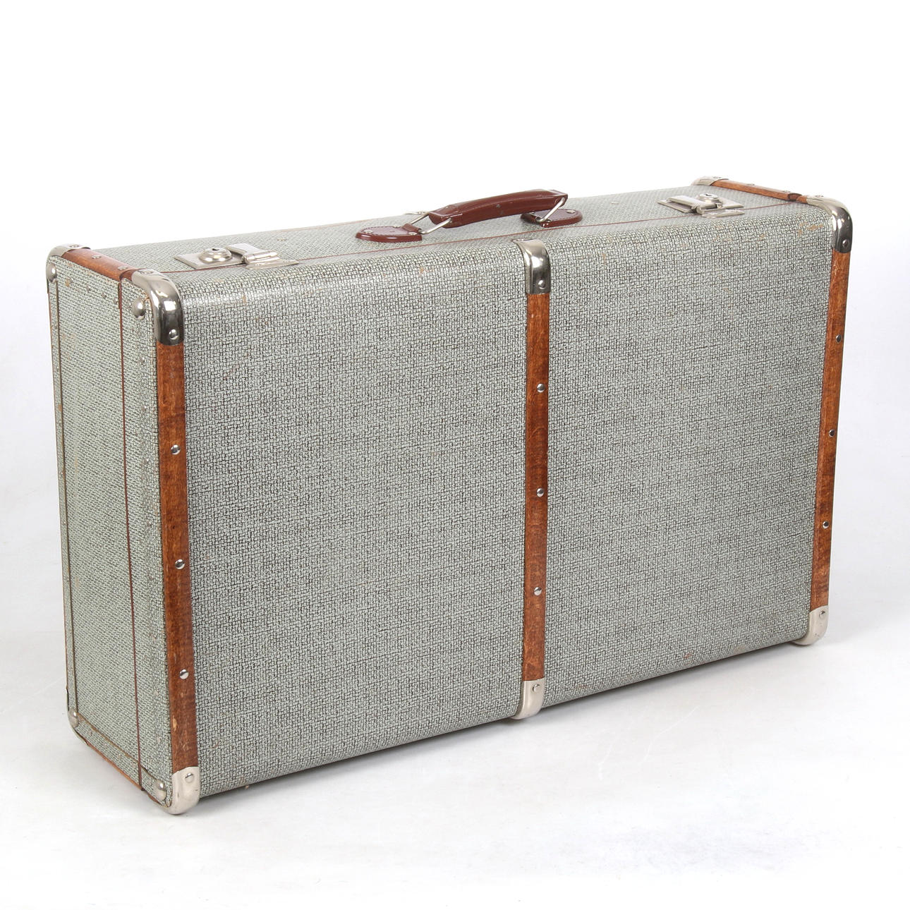 A suitcase, mid 20th century.