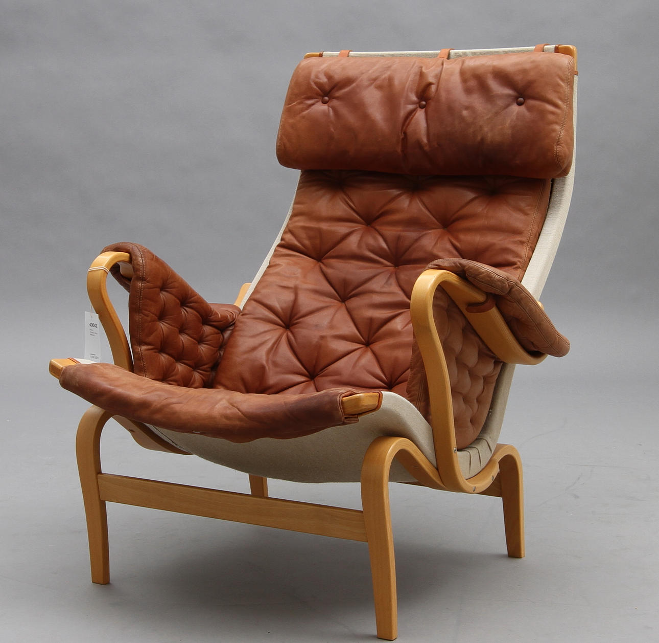 FÅTÖLJ. "Pernilla", Bruno Mathsson.